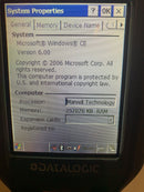 Datalogic FALCON X3 Portatif Ordinateur Mobile 1D BARCODE SCANNER Windows CE 6.0  DATALOGIC