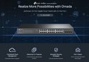 🔌 Switch Gigabit 24 Ports PoE+ 250W & 4 SFP TP-Link JetStream TL-SG2428P 🚀 TP-LINK
