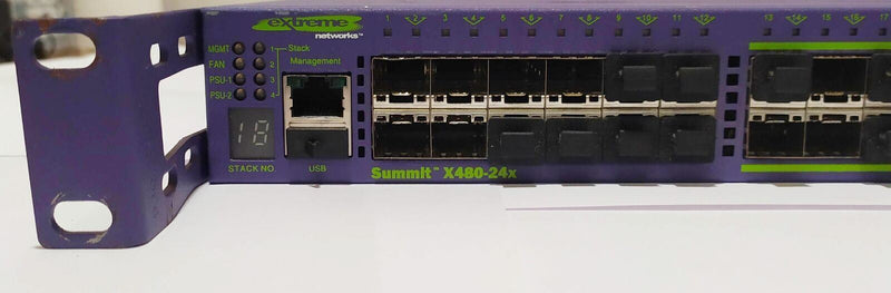 🔥 Switch Fibre Extreme X480-24x 24 Ports - Testé Complet ⚡️  SUMMIT   