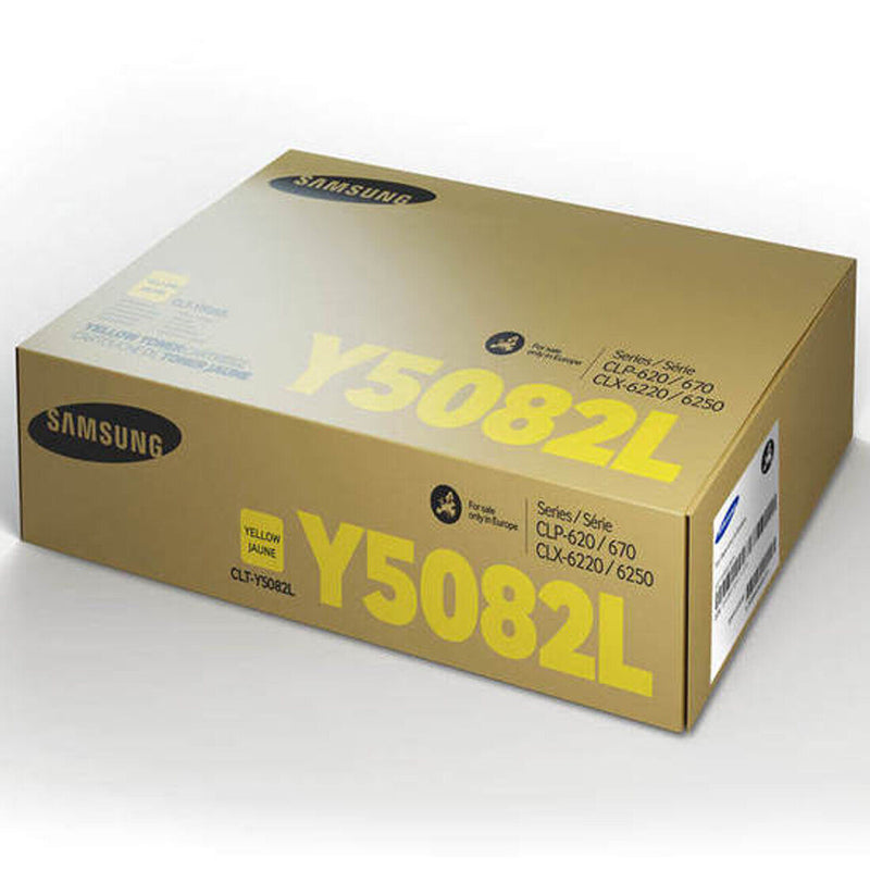 Toner Y5082L SAMSUNG Original Neuf Jaune 4000 Pages CLP-620 / 670 CLX-6220 /6250 Samsung