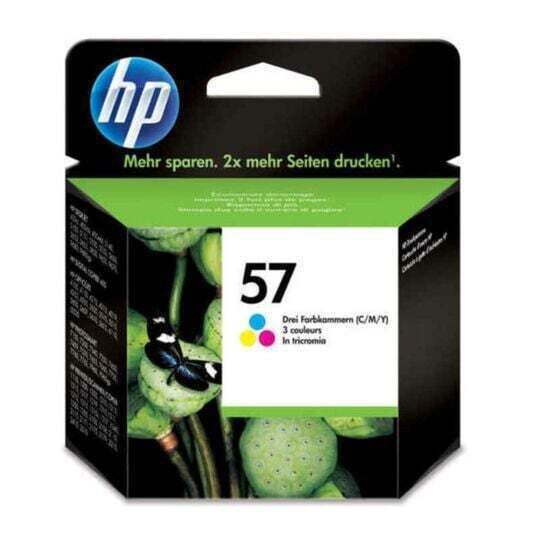 Cartouche HP 57 C6657AE UUS Original Neuf Trois Couleurs 500 Pages Mai 2014  HP   