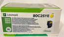 Cartouche Lexmark 80C2SYE Original Neuf Jaune 2500 Pages Pour CX310-CX410-CX510 Lexmark