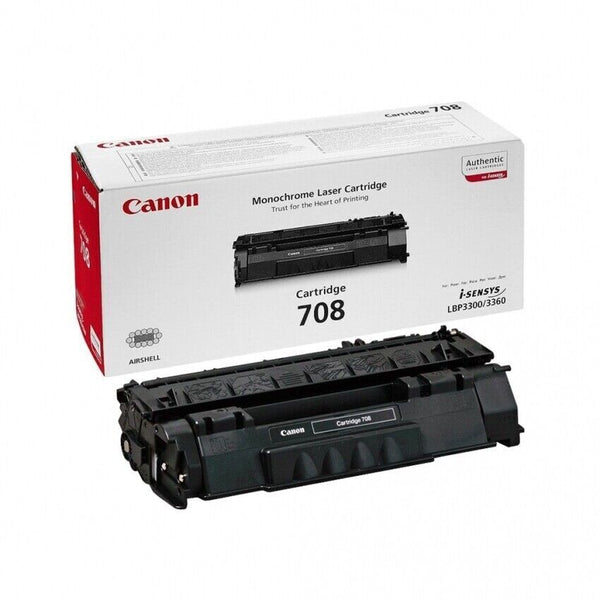 Toner Canon 708 / 0266B002 Original Neuf Noir 2500 Pages i-Sensys LBP3300 3360  Canon   