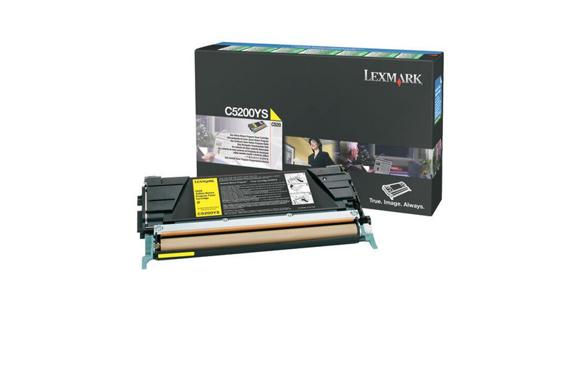 Toner LEXMARK C5200YS / 7373815 Original Neuf Jaune 1500 Pages Pour C520 / C530  Lexmark   