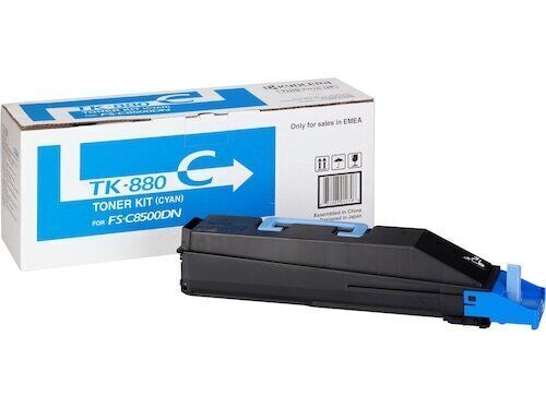 Toner KYOCERA TK-880C Original Neuf Magenta 18 000 Pages KYOCERA FS-C8500DN  Kyocera   