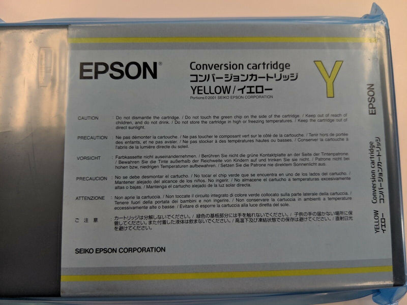 LOT DE 3 EPSON CONVERSION CARTRIDGE, CYAN, MAGENTA, YELLOW  EPSON   