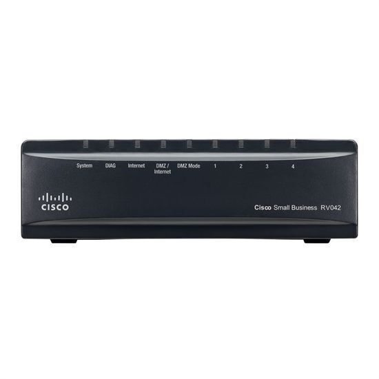 Routeur VPN Cisco Small Business RV042 Carton Ouvert Appareil Neuf Sous Blister  Cisco   