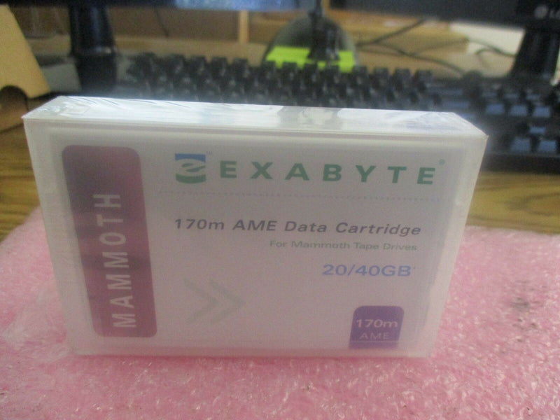 LOT DE 3 Exabyte Mammoth 170m AME Data Cartridge. 20/40GB.  EXABYTE   