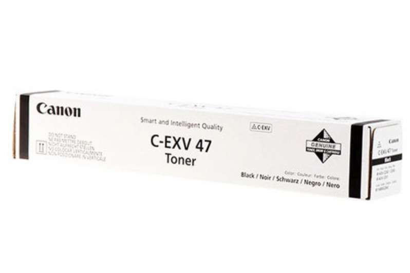 Toner Canon C-EXV 47 Original Neuf Noir 19 000 Pages Pour iR-ADV C250/C350/C351 Canon