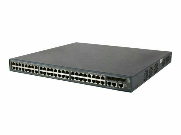 HP JG307B 3600-48-PoE+ 48-Ports + 4-Ports SFP (mini GBIC) 2-Ports 1000Base-T Man  HP   