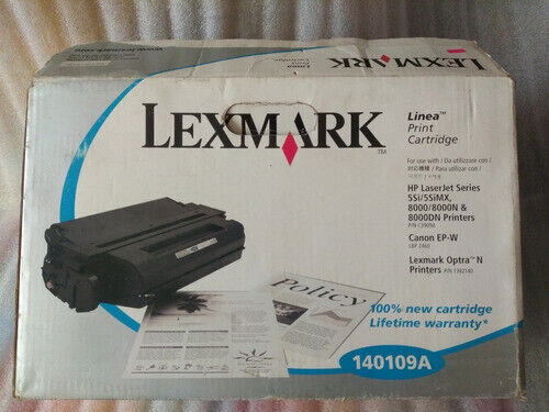 Toner Lexmark 140109A Original Noir 15 000 Pages Pour HP CANON LEXMARK  Lexmark   