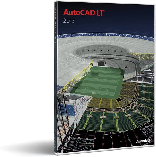 🖥️ Autodesk AutoCAD LT 2013 Logiciel de CAO 2D Professionnel (CD + Clé) 🖥️ Autodesk