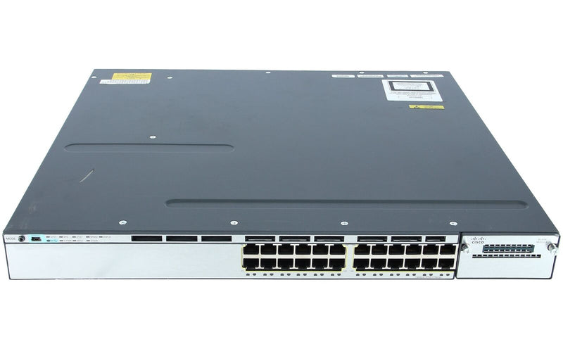 🌟 Switch Cisco Catalyst 3750X-24T-S V05 Et Module C3KX-NM-10G Avec 2xPSU🌟  Cisco   