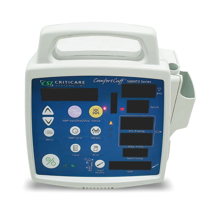 🩺 Moniteur de Tension Cardiaque Criticare 506N3 - Sans Accessoire de Mesure ⚡ criticare