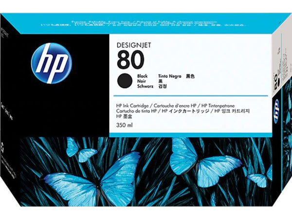 🔹 Cartouche d’encre HP 80 Noir C4871A 350ml Neuve & Originale 12/2015 ✨ HP