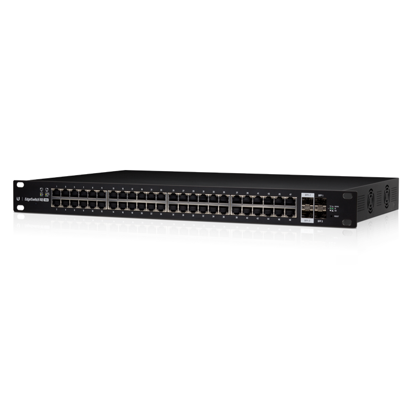 🔌 Switch Gigabit 48 Ports PoE+ 750W Ubiquiti EdgeSwitch ES-48-750W ⚡ Ubiquiti Networks