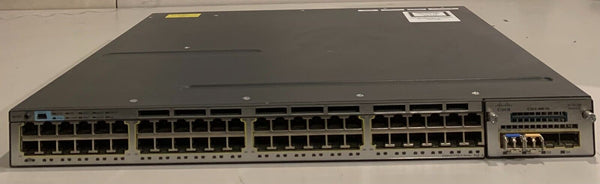 Switch Cisco WS-C3750X-48P-L Module C3KX-NM-1G POWER SUPPLY C3KX-PWR-715WAC x2 Informatique, réseaux:Réseau d'entreprise, serveurs:Commutateurs, concentrateurs:Commutateurs réseau Cisco   