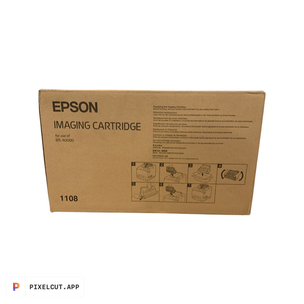Imaging Cartridge EPSON C13S051108 1108 Original Noir Neuf 17 000 Pages Informatique, réseaux:Imprimantes, scanners, access.:Pièces, accessoires:Tambours laser Epson   