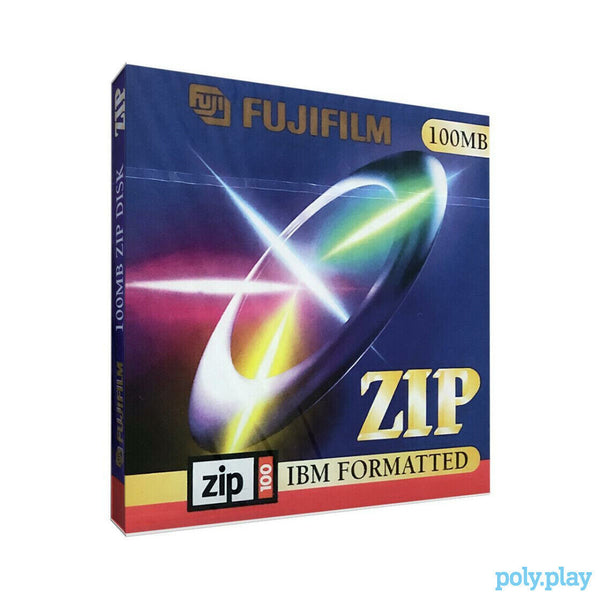 Lot De 2 Disques ZIP FUJIFILM 100MB Original Neuf  Fujifilm   