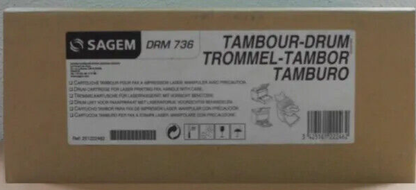 Tambour SAGEM DRM 736 251222462 Original Neuf 20 000 Pages Pour Minolta MF 1227  Sagem   